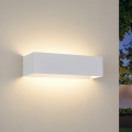 Brilagi - LED Outdoor Wall Light DONNANI LED/12W/230V 30 cm White IP44