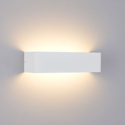 Brilagi - LED Outdoor Wall Light DONNANI LED/12W/230V 30 cm White IP44