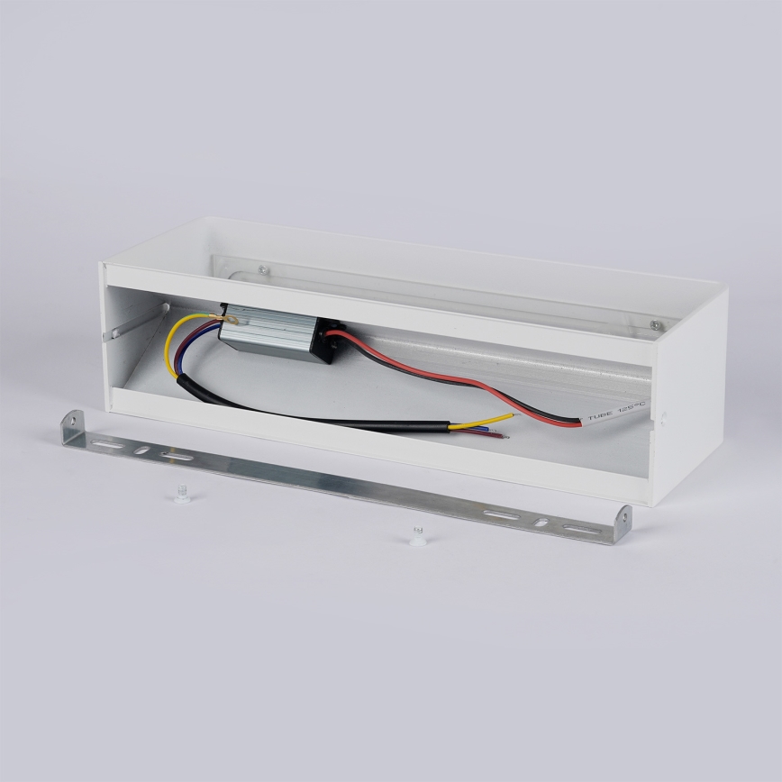 Brilagi - LED Outdoor Wall Light DONNANI LED/12W/230V 30 cm White IP44