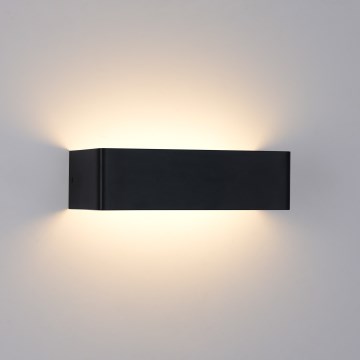 Brilagi - LED Outdoor Wall Light DONNANI LED/12W/230V Black IP44