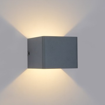 Brilagi - LED Outdoor Wall Light DONNANI LED/5W/230V Anthracite IP44