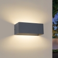 Brilagi - LED Outdoor Wall Light DONNANI LED/7W/230V 20 cm Anthracite IP44
