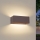 Brilagi - LED Outdoor Wall Light DONNANI LED/7W/230V 20 cm Brown IP44
