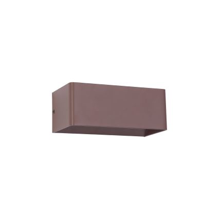 Brilagi - LED Outdoor Wall Light DONNANI LED/7W/230V 20 cm Brown IP44