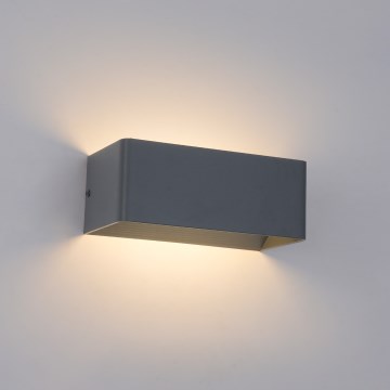 Brilagi - LED Outdoor Wall Light DONNANI LED/7W/230V Anthracite IP44