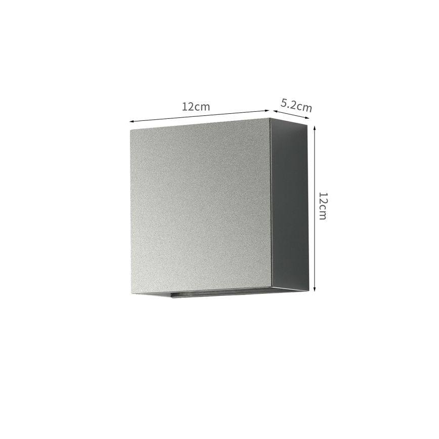 Brilagi - LED Outdoor Wall Light DOUBLERAY LED/4W/230V Anthracite IP65