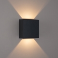 Brilagi - LED Outdoor Wall Light DOUBLERAY LED/6W/230V, Black, IP54