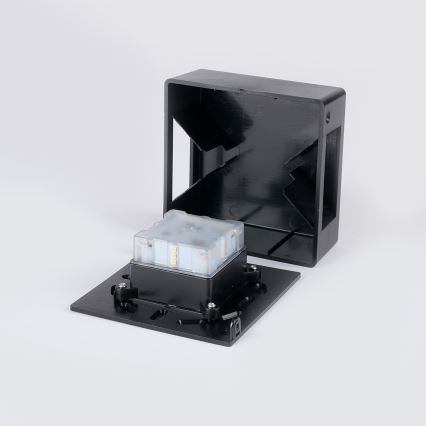 Brilagi - LED Outdoor Wall Light DOUBLERAY LED/6W/230V, Black, IP54