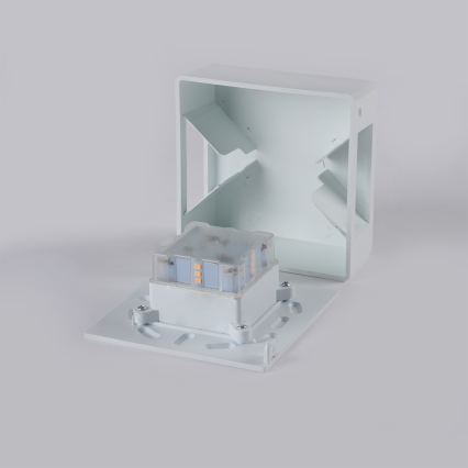 Brilagi - LED Outdoor Wall Light DOUBLERAY LED/6W/230V White IP54