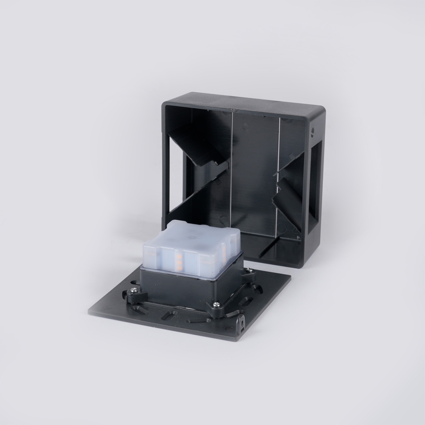 Brilagi -LED Outdoor wall light DOUBLERAY LINE LED/6W/230V anthracite IP54