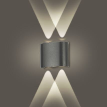 Brilagi - LED Outdoor Wall Light FLAREBOX LED/4W/230V anthracite IP65
