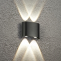 Brilagi - LED Outdoor Wall Light FLAREBOX LED/4W/230V Black IP65