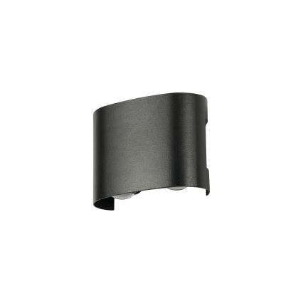 Brilagi - LED Outdoor Wall Light FLAREBOX LED/4W/230V Black IP65