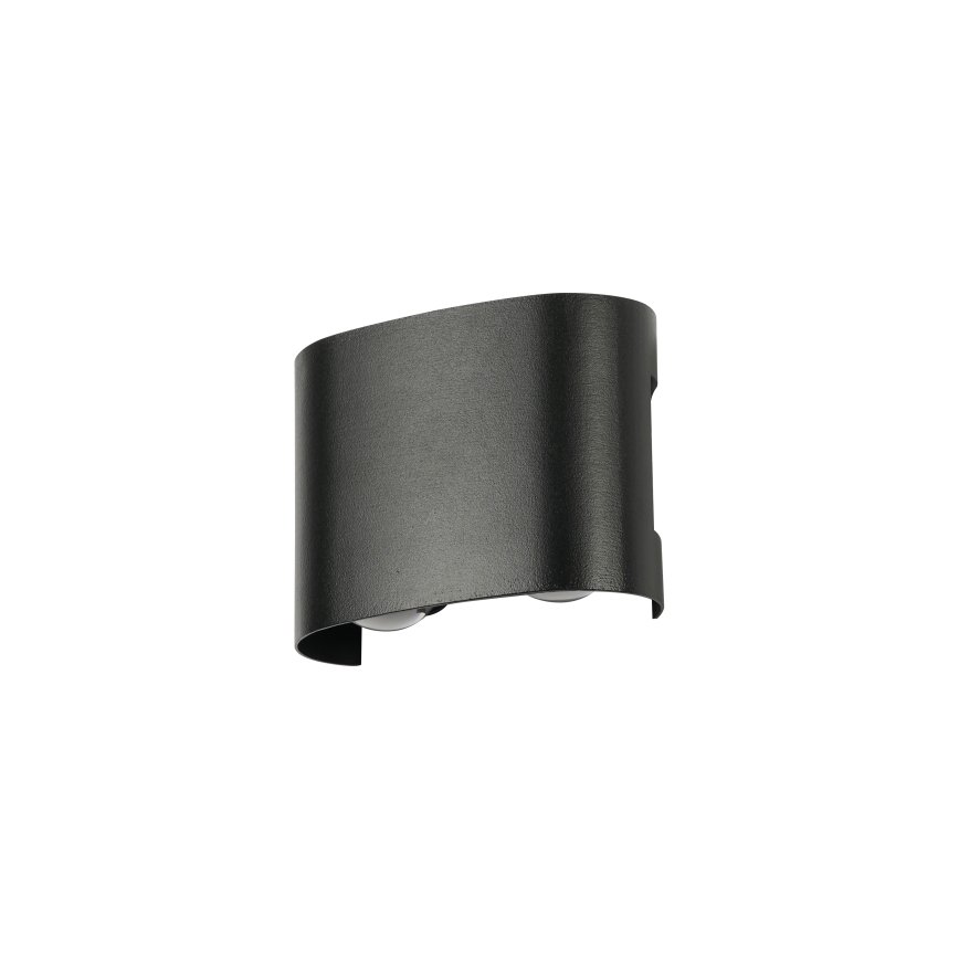 Brilagi - LED Outdoor Wall Light FLAREBOX LED/4W/230V Black IP65