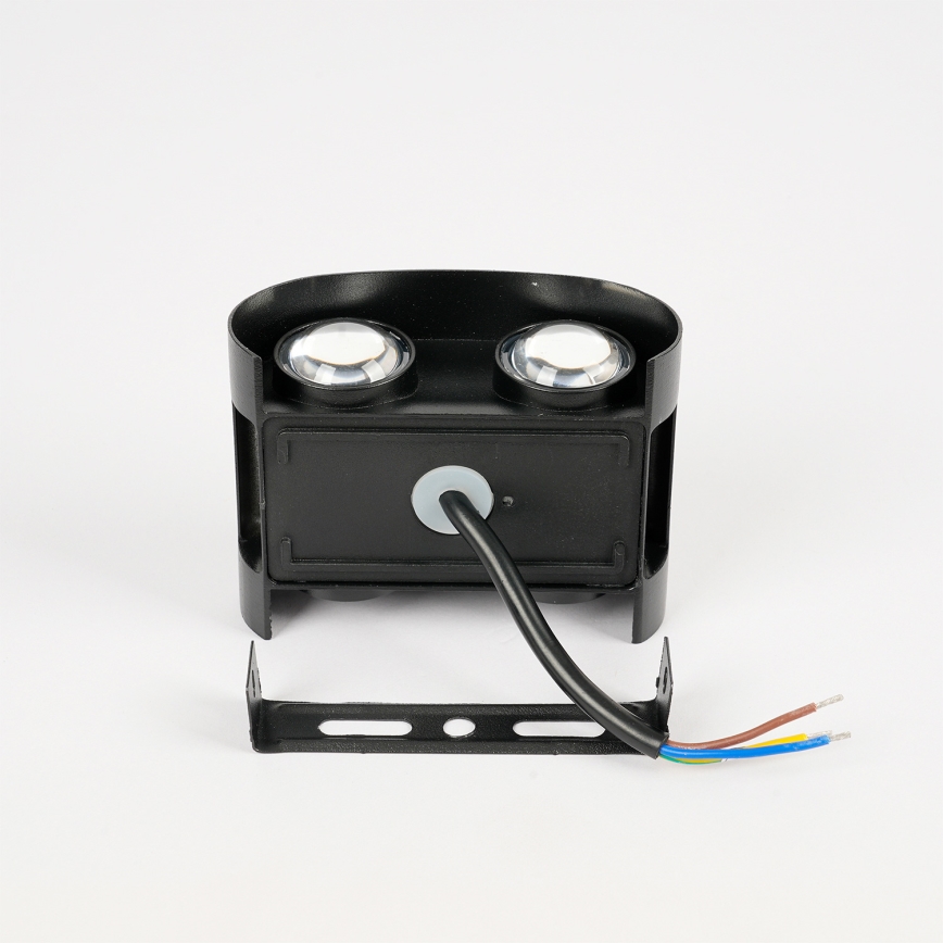 Brilagi - LED Outdoor Wall Light FLAREBOX LED/4W/230V Black IP65