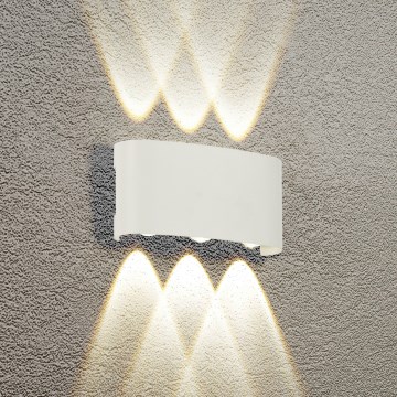 Brilagi - LED Outdoor Wall Light FLAREBOX LED/6W/230V White IP65