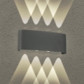 Brilagi - LED Outdoor Wall Light FLAREBOX LED/8W/230V Anthracite IP65