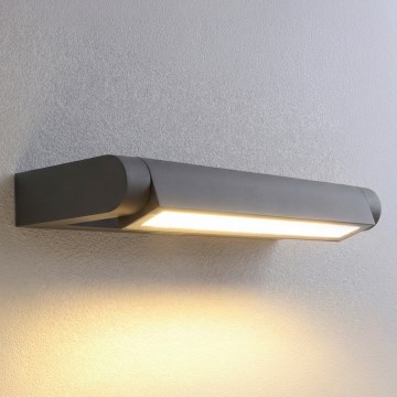 BRILAGI - LED Outdoor wall light for facade SALERNO LED/12W/230V 35,5 cm anthracite IP65