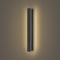 Brilagi - LED Outdoor Wall Light LINEAR LED/12W/230V 3000K IP65 50 cm black