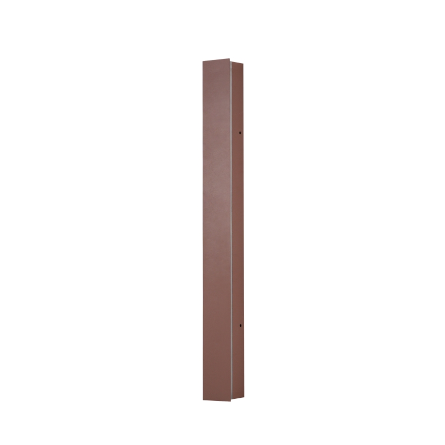 Brilagi - LINEAR LED Outdoor Wall Light LED/12W/230V 3000K IP65 50 cm brown CRI 90