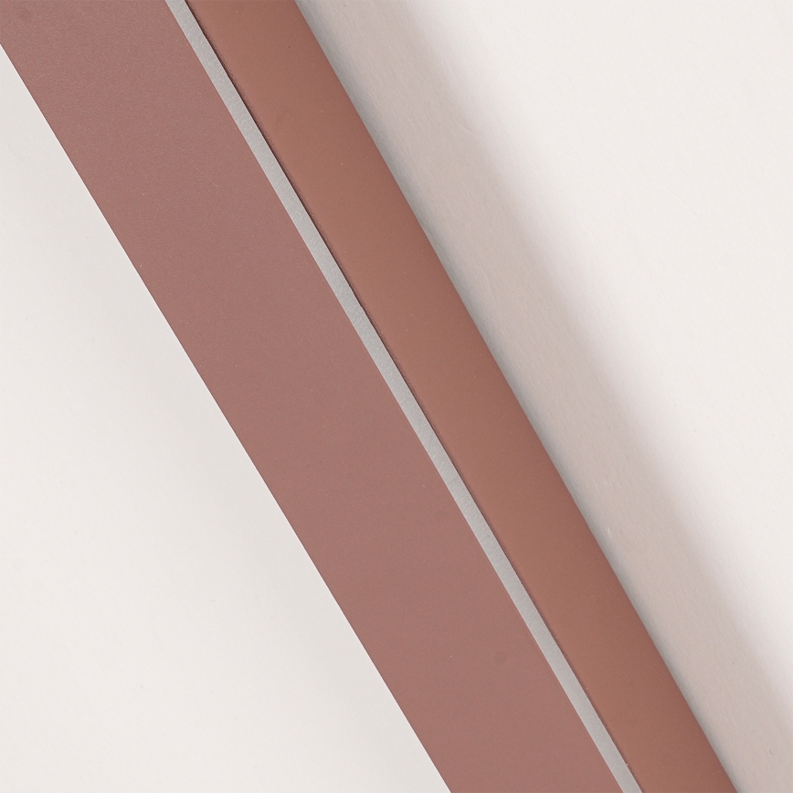 Brilagi - LINEAR LED Outdoor Wall Light LED/12W/230V 3000K IP65 50 cm brown CRI 90
