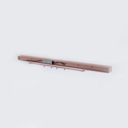 Brilagi - LED Outdoor Wall Light LINEAR LED/22W/230V 3000K IP65 100 cm Brown CRI 90