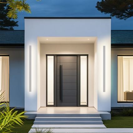 Brilagi - LED Outdoor Wall Light LINEAR LED/32W/230V 3000K IP65 140 cm White CRI 90