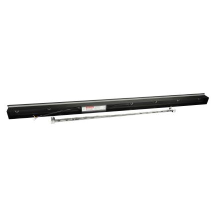 Brilagi - LINEAR LED Outdoor Wall Light LED/32W/230V 3000K IP65 140 cm Black CRI 90