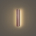 Brilagi - LED Outdoor Wall Light LINEAR LED/8W/230V 3000K IP65 30 cm Brown CRI 90
