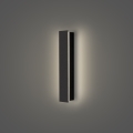 Brilagi - LED Outdoor Wall Light LINEAR LED/8W/230V 4000K IP65 30 cm Black