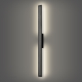 Brilagi - LED Outdoor Wall Light LINEO LED/24W/230V 4000K IP65 100 cm Black