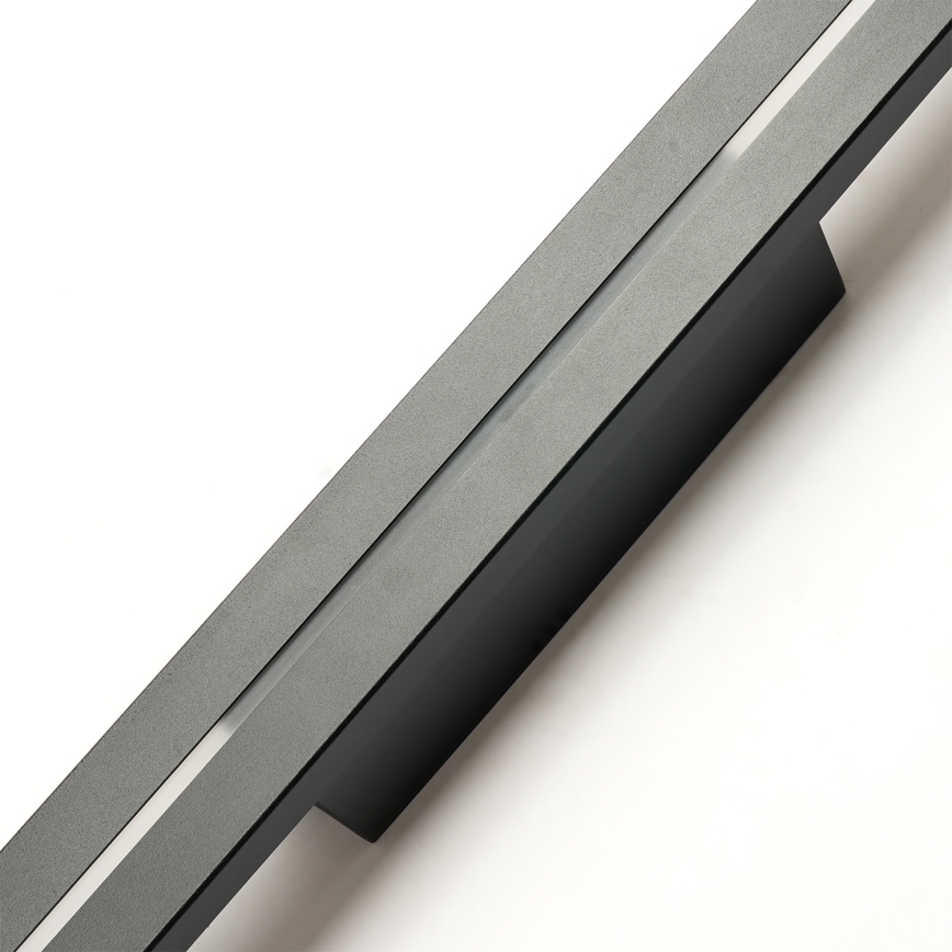 Brilagi - LINEO LED Outdoor Wall Light, 24 W, 230 V, 4000 K, IP65, 100 cm, Black, CRI 90