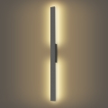 Brilagi - LED Outdoor Wall Light LUNA LED/24W/230V 3000K IP65 100 cm anthracite