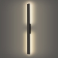 Brilagi - LED Outdoor Wall Light LUNA LED/24W/230V 4000K IP65 100 cm black
