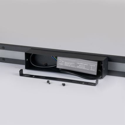 Brilagi - LUNA LED Outdoor Wall Light LED/30W/230V 4000K IP65 150 cm Black CRI 90