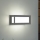 Brilagi - LED Outdoor Wall Light PARKER LED/12W/230V 3000/4500/6000K grey IP44