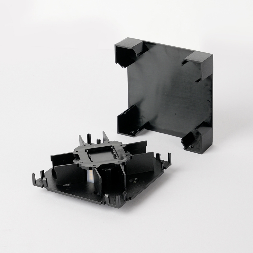 Brilagi - LED Outdoor Wall Light QUADRAY LED/4W/230V black IP65