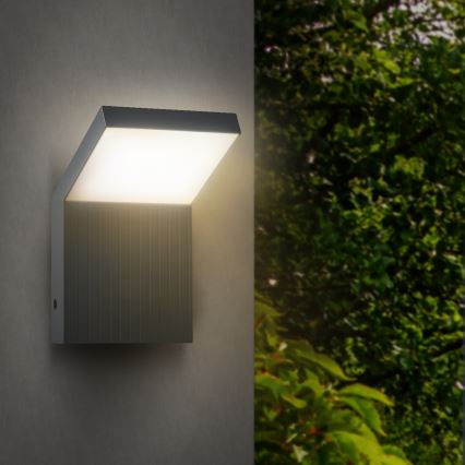 Brilagi - LED Outdoor Wall Light RIANO LED/8W/230V Anthracite IP65