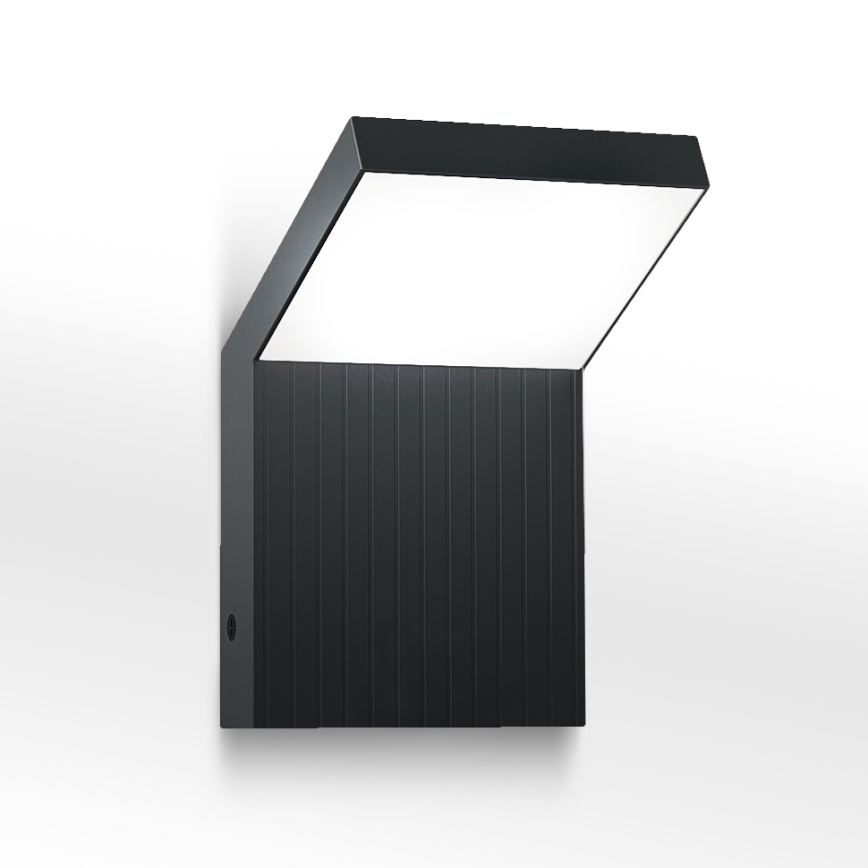 Brilagi - LED Outdoor Wall Light RIANO LED/8W/230V Anthracite IP65
