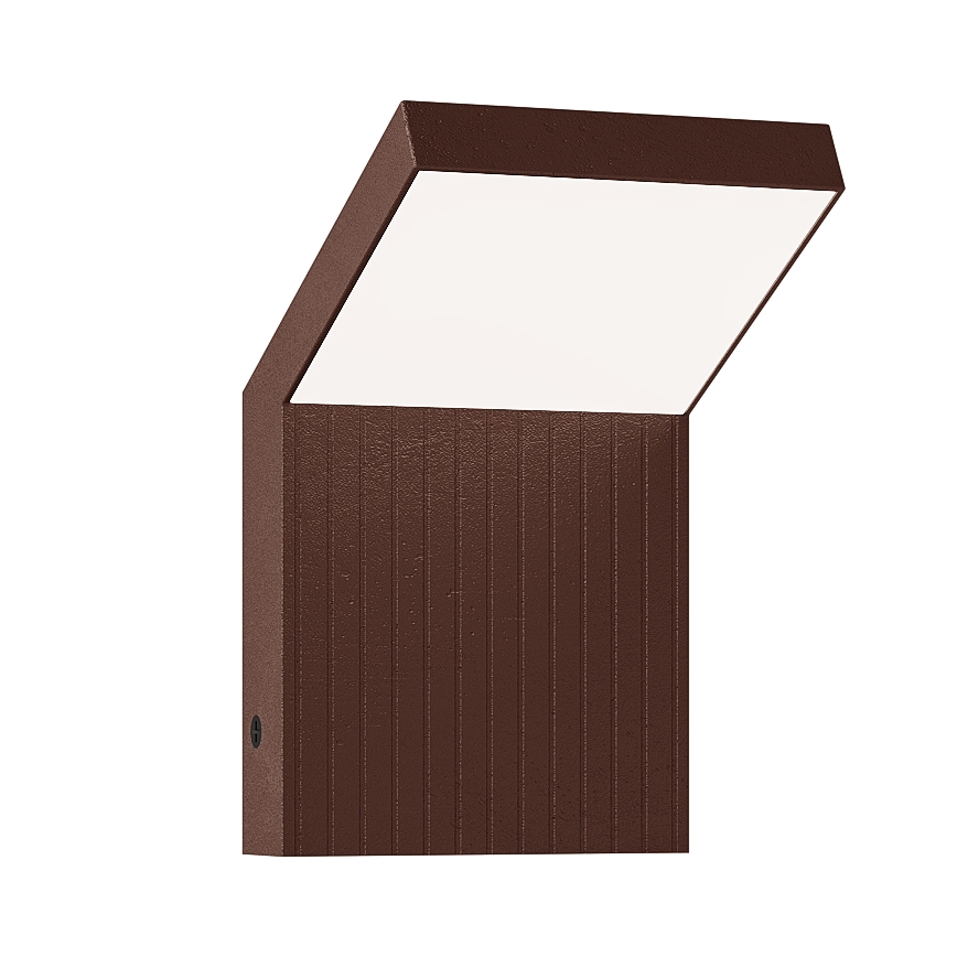 Brilagi - LED Outdoor Wall Light RIANO LED/8W/230V Brown IP65
