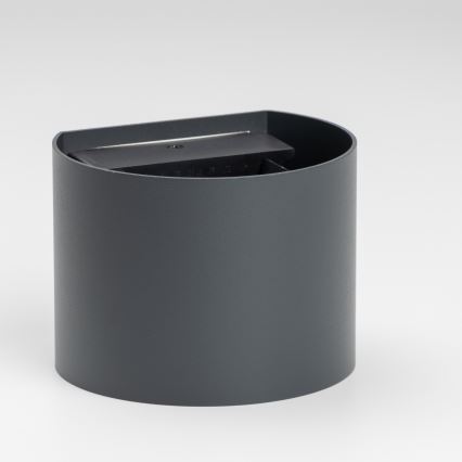 Brilagi - LED Outdoor wall light RONDO LED/6W/230V anthracite IP54