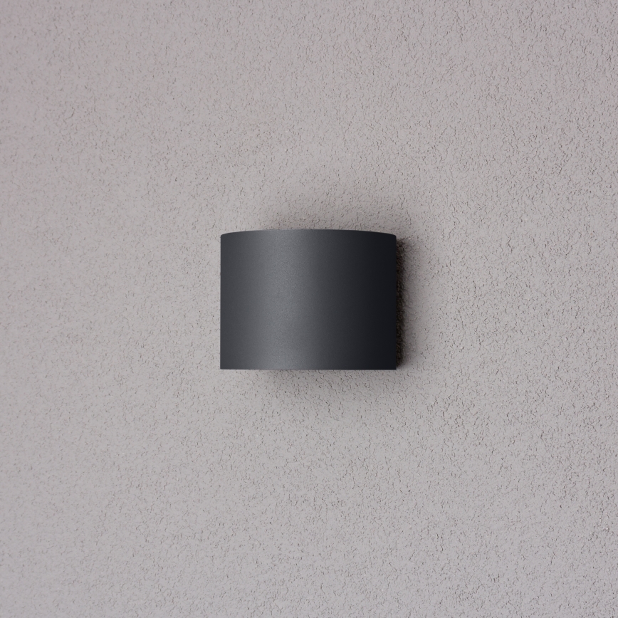 Brilagi - LED Outdoor wall light RONDO LED/6W/230V anthracite IP54