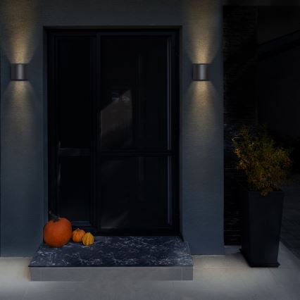 Brilagi - LED Outdoor wall light RONDO LED/6W/230V anthracite IP54