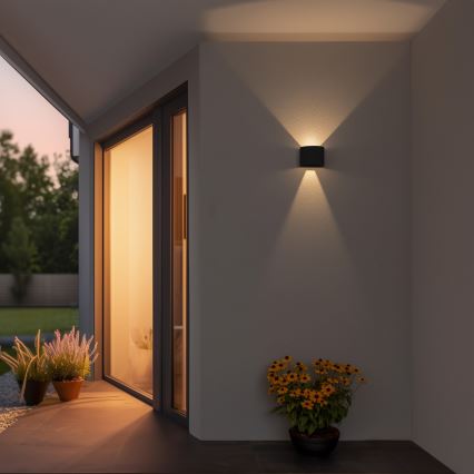 Brilagi - LED Outdoor wall light RONDO LED/6W/230V IP54