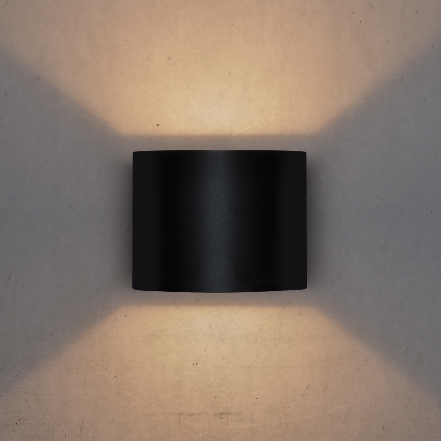 Brilagi - LED Outdoor wall light RONDO LED/6W/230V IP54