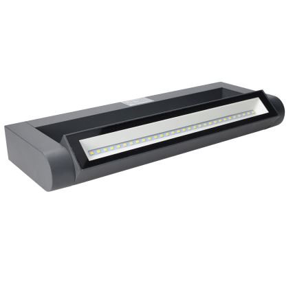 Brilagi - SALERNO LED Outdoor Wall Light LED/12W/230V 35,5 cm Anthracite IP65