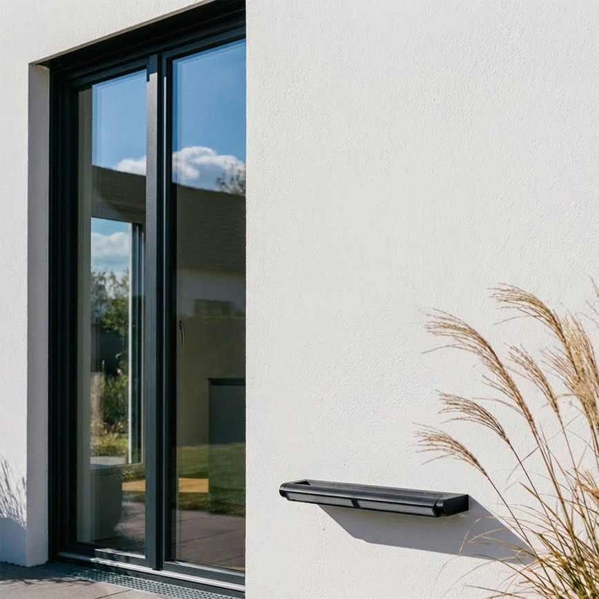 Brilagi - LED Outdoor Wall Light SALERNO LED/24W/230V 66 cm Black IP65