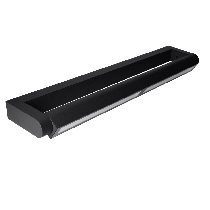 Brilagi - LED Outdoor Wall Light SALERNO LED/24W/230V 66 cm Black IP65