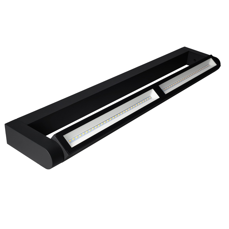 Brilagi - LED Outdoor Wall Light SALERNO LED/24W/230V 66 cm Black IP65