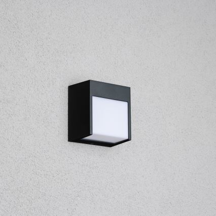 Brilagi - LED Outdoor wall light TERNI LED/12W/230V black IP44